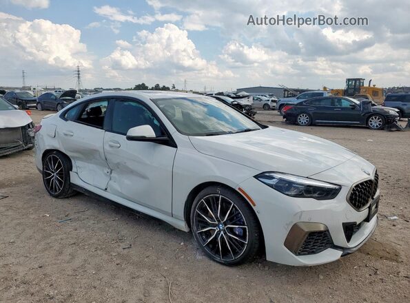WBA13AL0XL7F94461 2020 BMW M2 Белый Передняя правая четверть