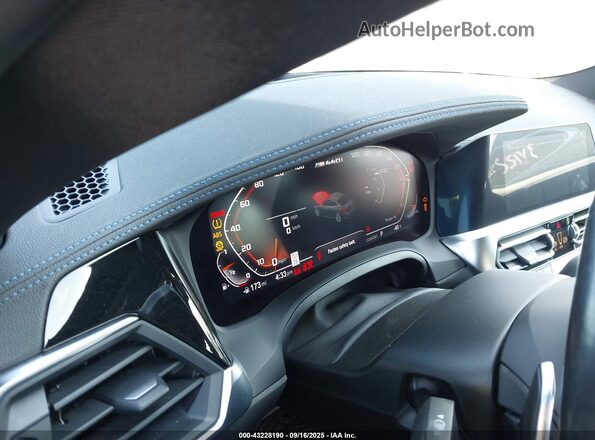 WBA13AR08MCG35752 2021 BMW M4 Синий Вид задних сидений