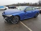 2021 Bmw M440xi Blue vin: WBA13AR0XMCF64330
