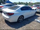 2021 Bmw 530i Xdrive Белый vin: WBA13BJ03MCH04185