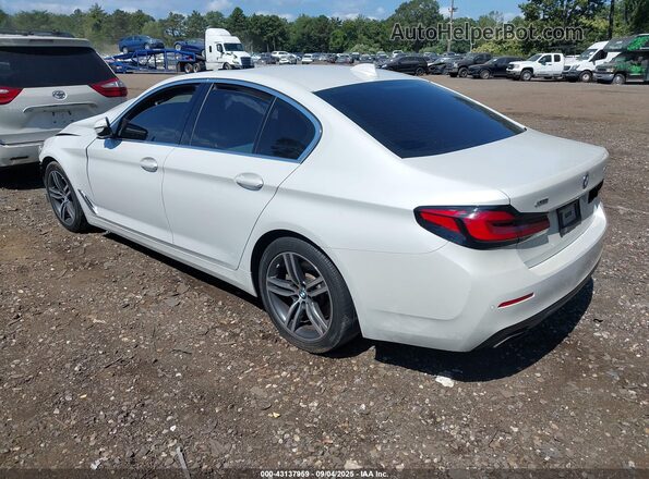 WBA13BJ03MCH04185 2021 BMW 5 SERIES Белый Задняя левая четверть
