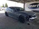 2022 Bmw M550xi Gray vin: WBA13BK03NCJ19801