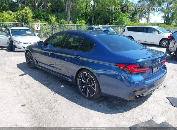 WBA13BK05MCF69807 2021 BMW OTHER Navy უკანა მარცხენა
