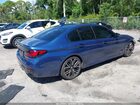 2021 Bmw M550i Xdrive Navy vin: WBA13BK05MCF69807
