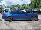 2021 Bmw M550i Xdrive Navy vin: WBA13BK05MCF69807