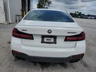 2021 Bmw M550xi Белый vin: WBA13BK09MCG07264