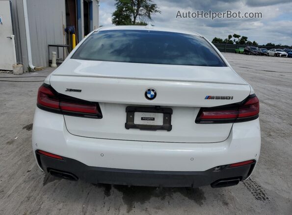 WBA13BK09MCG07264 2021 BMW M5 Белый Вид сзади