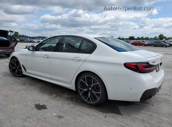 WBA13BK09MCG07264 2021 BMW M5 Белый Задняя левая четверть