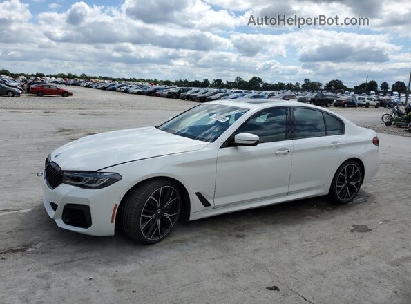 WBA13BK09MCG07264 2021 BMW M5 Белый Передняя левая четверть