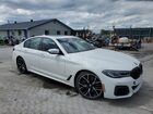 2021 Bmw M550xi Белый vin: WBA13BK09MCG07264