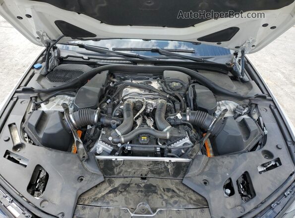 WBA13BK09MCG07264 2021 BMW M5 Белый Вид задней части салона