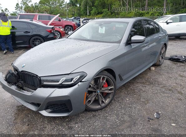 WBA13BK09PCL46381 2023 BMW M5 Gray Передня ліва чверть
