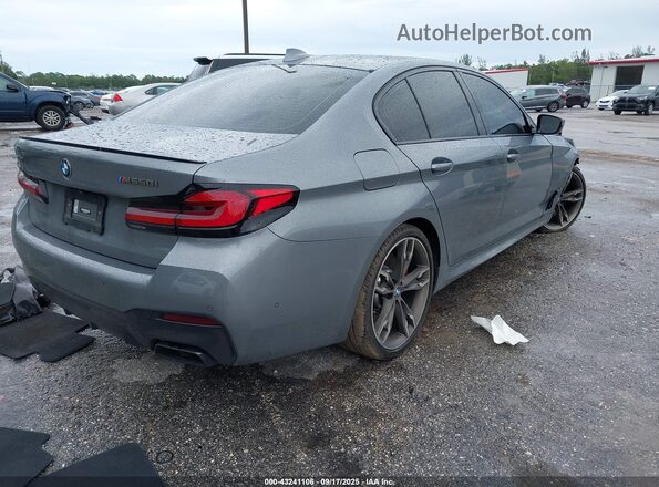 WBA13BK09PCL46381 2023 BMW M5 Gray Задня права чверть