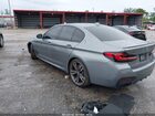 2023 Bmw M550 I Xdrive Gray vin: WBA13BK09PCL46381