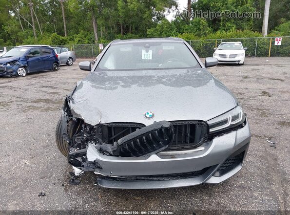 WBA13BK09PCL46381 2023 BMW M5 Gray Вид щитка приладів