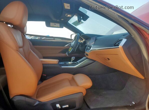 WBA23AT0XPCL16545 2023 BMW OTHER Maroon Vista interior delantera