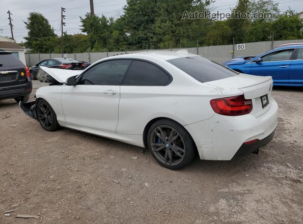 WBA2G1C35HV639549 2017 BMW M2 Белый Задняя левая четверть