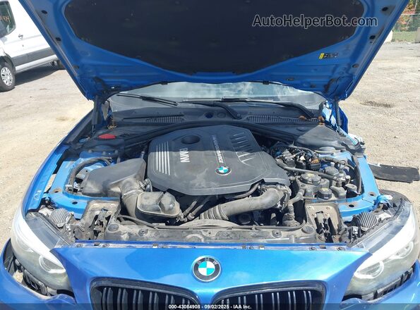 WBA2J7C55JVB28695 2018 BMW M2 Синий Вид сзади
