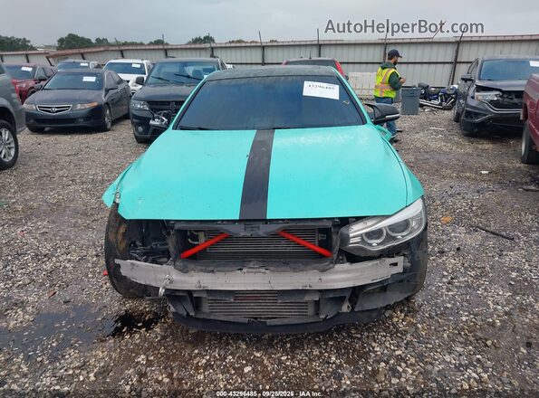 WBA3R1C59GK195883 2016 BMW OTHER Light Blue Вид задней части салона
