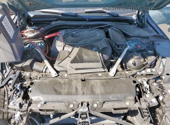 WBA43FJ01RCS27538 2024 BMW 5 SERIES Зеленый Вид задней части салона