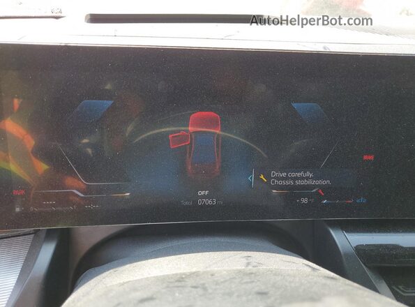 WBA43FJ05SCT13750 2025 BMW OTHER Red Instrument cluster view