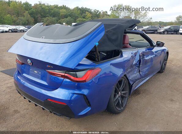 WBA63AT01PCL68034 2023 BMW M4 Blue Вид спереду