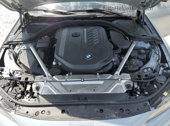 WBA63AW0XPFP50556 2023 BMW M4 Серый Вид задней части салона