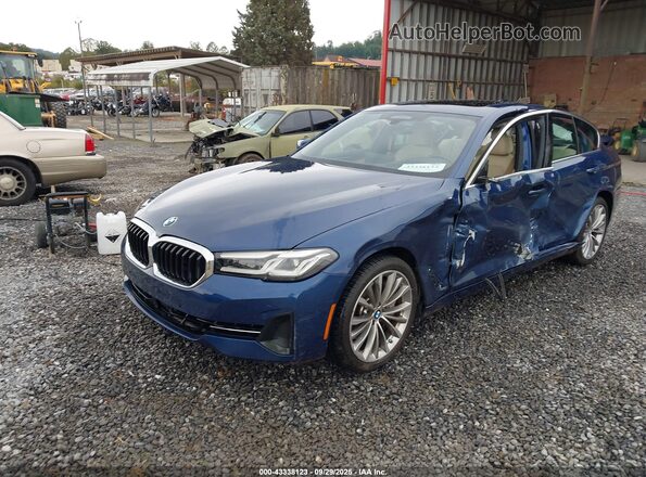 WBA73BJ06PWY20572 2023 BMW OTHER Синий Передняя левая четверть