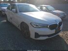 2021 Bmw 540i Xdrive White vin: WBA73BJ09MWX25421