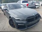 2021 Bmw 750i Xdrive Gray vin: WBA7U2C06MCF87366