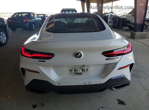 WBABC4C53KBU96642 2019 BMW M8 Белый Вид сзади