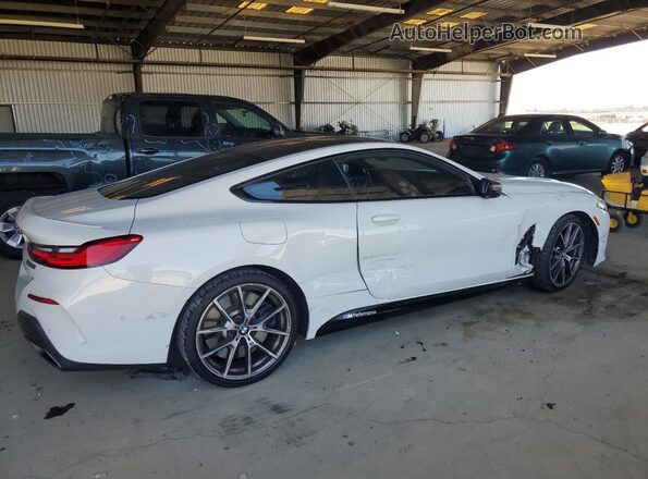 WBABC4C53KBU96642 2019 BMW M8 Белый Задняя правая четверть