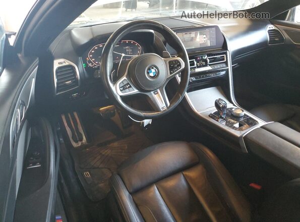 WBABC4C53KBU96642 2019 BMW M8 Белый Вид панели приборов
