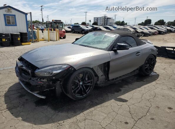WBAHF3C54KWW47220 2019 BMW Z4 Серый Передняя левая четверть