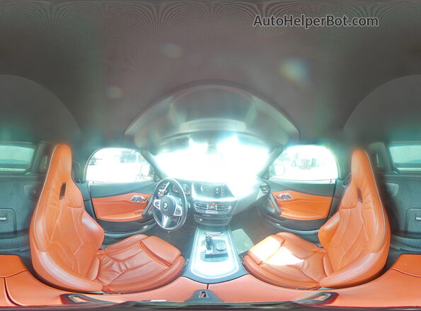 WBAHF3C54KWW47220 2019 BMW Z4 Серый Панорамный вид салона 360°