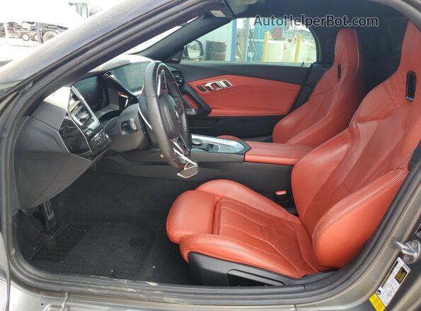 WBAHF3C54KWW47220 2019 BMW Z4 Серый Вид салона спереди
