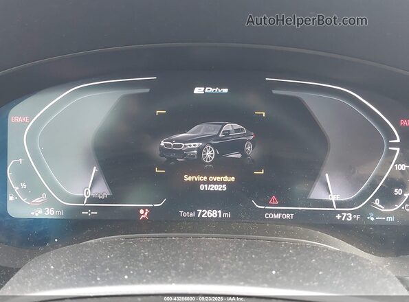 WBAJA9C07LCD45451 2020 BMW 5 SERIES Black Вид задніх сидінь