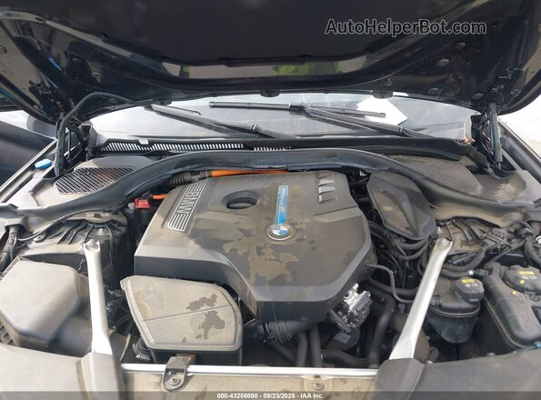 WBAJA9C07LCD45451 2020 BMW 5 SERIES Black Вид ззаду