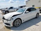 2018 Bmw 530e White vin: WBAJA9C55JB252679