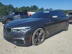 2018 Bmw M550xi Gray vin: WBAJB9C50JB286221