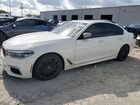 2018 Bmw M550xi Белый vin: WBAJB9C53JB034866