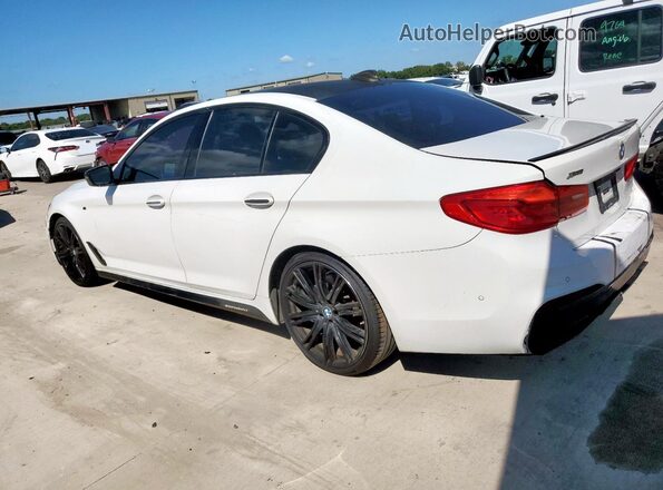 WBAJB9C54JB034746 2018 BMW M5 Белый Задняя левая четверть