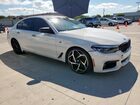 2018 Bmw M550xi Белый vin: WBAJB9C54JB034746