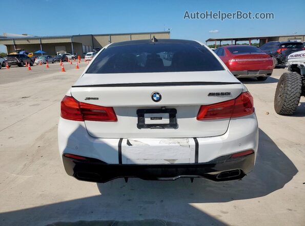 WBAJB9C54JB034746 2018 BMW M5 Белый Вид сзади