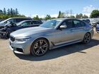 2018 Bmw M550xi Gray vin: WBAJB9C54JB036187