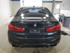 2018 Bmw M550xi Black vin: WBAJB9C54JB286660