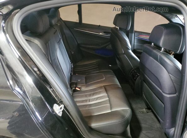 WBAJB9C54JB286660 2018 BMW M5 Black უკანა სავარძლების ხედი
