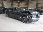 2018 Bmw 540i Xdrive Black vin: WBAJE7C54JWD52180
