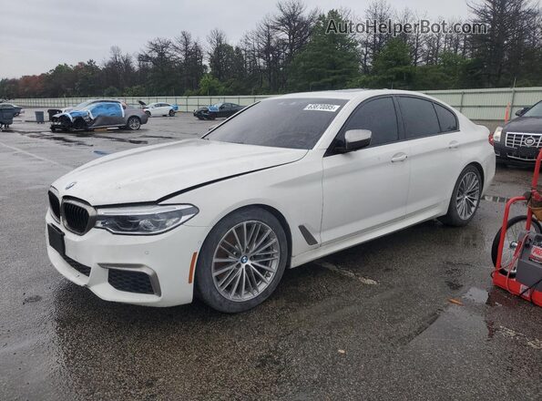 WBAJS7C03LBN96746 2020 BMW M5 White Vista tres cuartos delantera izquierda