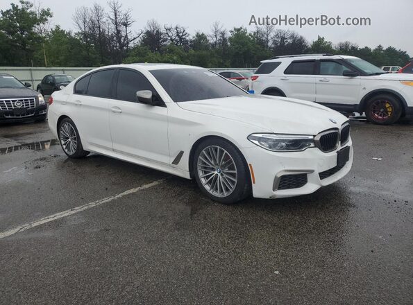 WBAJS7C03LBN96746 2020 BMW M5 White Delantero derecho